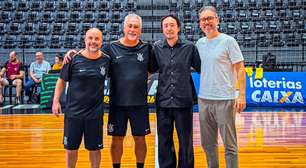 Corinthians recebe visita de técnico do Nagoya Oceans no Wlamir Marques