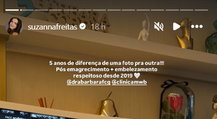 Após perder 26 kg, filha de Kelly Key revela como evitou flacidez