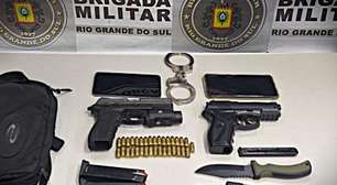 Falsos policiais são presos com arma e documentos irregulares em Porto Alegre