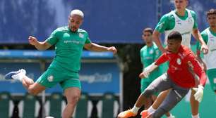 Vitor Roque treina separado no Palmeiras para ficar 100%