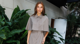 Sasha prova ar fashion do minimalismo com look de alfaiataria