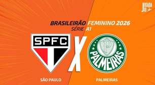 São Paulo x Palmeiras (feminino): onde assistir, escalações e arbitragem