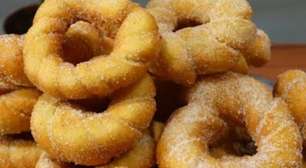Rosquinha frita de vinagre: a receita econômica e sequinha que fica perfeita para o seu café