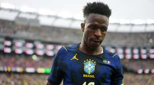 Vini Júnior em números: veja como foi a atuação do atacante da Seleção Brasileira