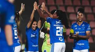 Cruzeiro vê reação do Fluminense, mas vence e segue invicto no Brasileirão Feminino