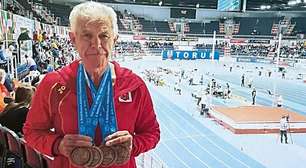 O atleta de 82 anos que é objeto de estudo por ter idade metabólica de uma pessoa de 20 anos