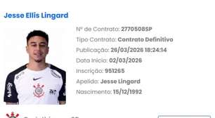 Lingard aparece no BID e pode estrear pelo Corinthians no Maracanã