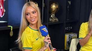 Karoline Lima vai à Copa e surpreende ao fechar com nova cobertura digital do torneio