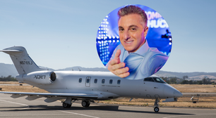 Fortuna nos céus! Avião de Luciano Huck vale R$ 70 milhões e custa até R$ 10 milhões por ano para manter