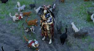 Jogador de Crimson Desert cria exército de gatos no jogo