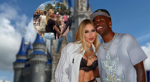 Agora é descansar? Após derrota da Seleção, Vini Jr. e Virgínia são flagrados de mãos dadas na Disney; veja vídeo