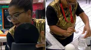 BBB 26: EXPULSA? Milena é chamada pela produção após preparar bebida 'venenosa'