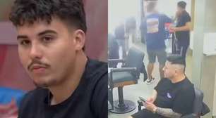 VÍDEO: Era ele? Pedro Espindola, do 'BBB 26', teria levado surra em barbearia; assista
