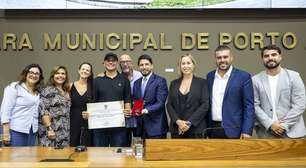 Skatista Cezar Gordo recebe título de Cidadão Emérito em Porto Alegre