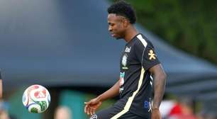 Vini Jr não treina e vira dúvida no Brasil para duelo contra a Croácia