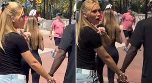 Vini Jr. leva Virginia Fonseca à Disney após derrota da Seleção; assista ao vídeo