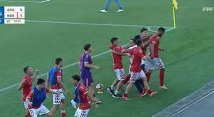 Incrível no Paranaense: Araucária vencia de 6 a 2 até os 35 da etapa final e cede empate