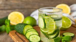 Se você toma apenas água com limão pela manhã, está fazendo errado: o segredo é adicionar pepino