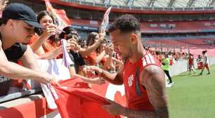 Internacional realiza treino aberto à torcida no Beira-Rio