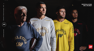 Athletico presta homenagem aos goleiros em seu novo uniforme