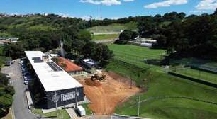 Atlético avança em obra para categorias de base; veja imagens