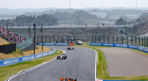 F1: Piastri surpreende e trava batalha com Russell no GP do Japão