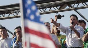 O "moderado" Flávio Bolsonaro pediu intervenção dos EUA nas eleições