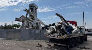 Estádio do Corinthians avança em obras e prevê data para inauguração de estátua de São Jorge