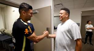 Ronaldo acompanha treino antes de amistoso e vê Brasil favorito na Copa