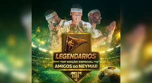 Neymar vai participar dos Legendários? Entenda edição especial de 'amigos' do atleta