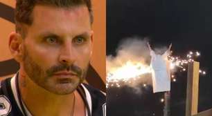 Antes de retornar ao BBB 26, Henri Castelli é surpreendido com figurino pegando fogo durante peça