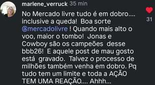 BBB 26: Mãe de Jonas 'briga' com patrocinador do reality e ameaça de processo