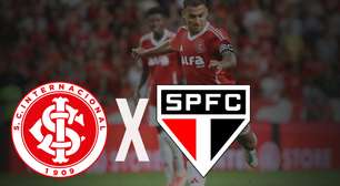 É amanhã, Inter x São Paulo ao vivo pelo campeonato Brasileiro