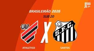 Athletico-PR x Santos (Sub-20): onde assistir, escalações e arbitragem