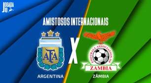Argentina x Zâmbia: onde assistir, escalações e arbitragem