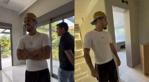 Mansão de Zé Felipe: Cantor mostra detalhes de obra de luxo com piscina no quarto