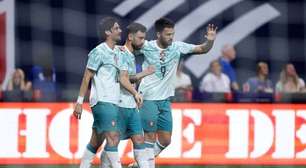 Portugal, sem CR7, bate os EUA em noite de Bruno Fernandes como "garçom"