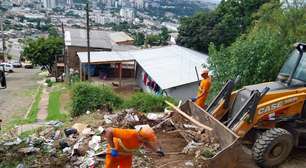 DMLU recolhe 50 toneladas em limpeza para a encenação da Paixão de Cristo no Morro da Cruz