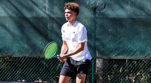 Atleta do Projeto Tênis na Lagoa, Antonio Vitor brilha e é eleito o Melhor Jogador da Semana do tênis universitário americano