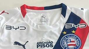 BYD vai estampar uniforme do Bahia