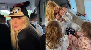 Virginia posta fotos com filhos e manda recado após polêmica com Zé Felipe