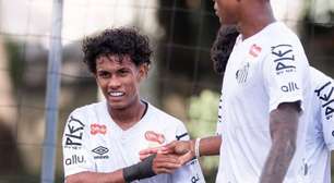 Nadson faz golaço, mas Santos fica no empate com Athletico-PR pelo Brasileiro Sub-20