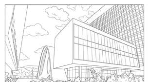 Prefeitura do Rio lança livro de colorir com monumentos históricos da cidade