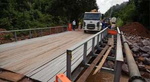 Construção de ponte na Estrada de Santo Antônio restabelece acesso em área de Porto Velho