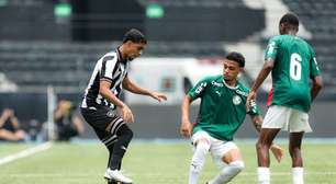 No Nilton Santos, Palmeiras vence Botafogo pelo Brasileirão Sub-20
