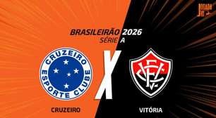 Cruzeiro x Vitória: onde assistir, escalações e arbitragem