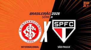 Internacional x São Paulo, AO VIVO, com a Voz do Esporte, às 18h