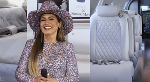 Como é o avião particular de Simone Mendes de R$ 30 milhões: alcance, capacidade e detalhes do jato reformado