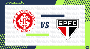 Internacional x São Paulo: prováveis escalações, arbitragem, onde assistir e retrospecto