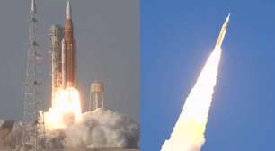 Veja o momento do lançamento da Artemis II, da Nasa, em 1ª missão tripulada à Lua em 50 anos